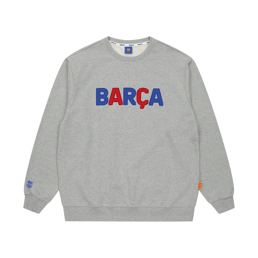 EBCASWMG1 FC Barcelona Classic Line Sweatshirt Melange Grey