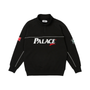 Palace Par 1/4 Zip Funnel Black - 23FW
