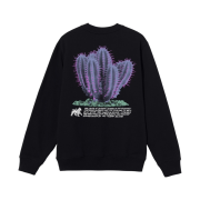 Stussy Desert Bloom Crew Black