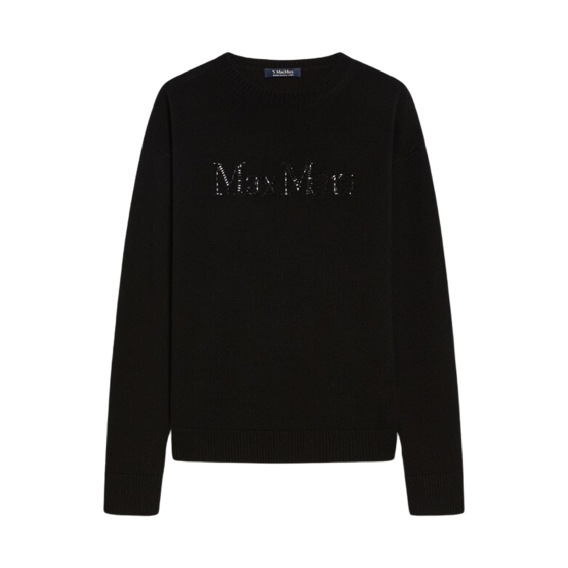 KASSEL-009 (W) S Max Mara Kassel Wool Sweater Black