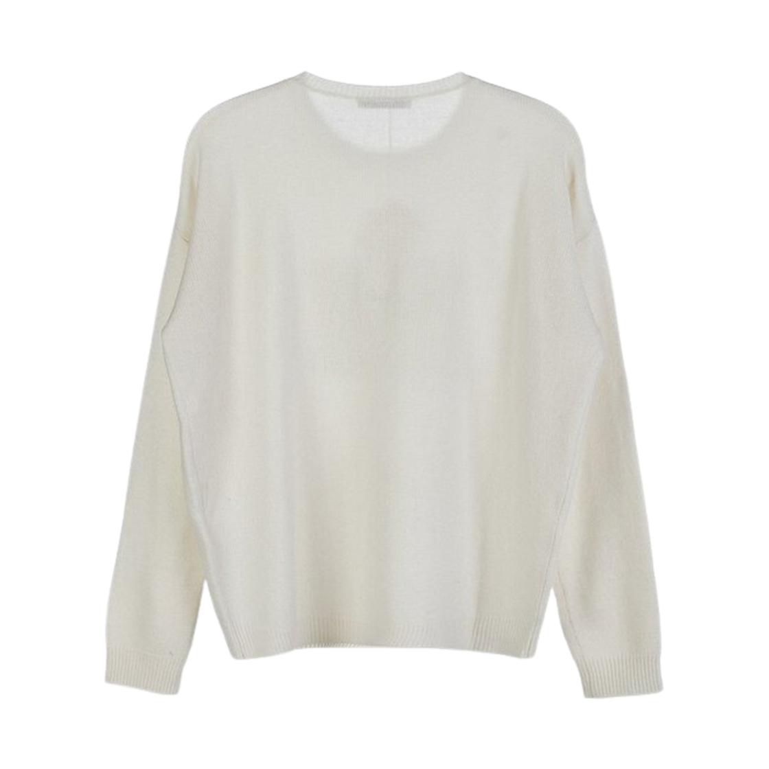 (W) 막스마라 아스테르 M 로고 캐시미어 스웨터 아이보리((W) Max Mara Aster M Logo Cashmere Sweater Ivory) - 2