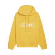 Celine Sweater with Hood in Ribbed Wool Mimosa