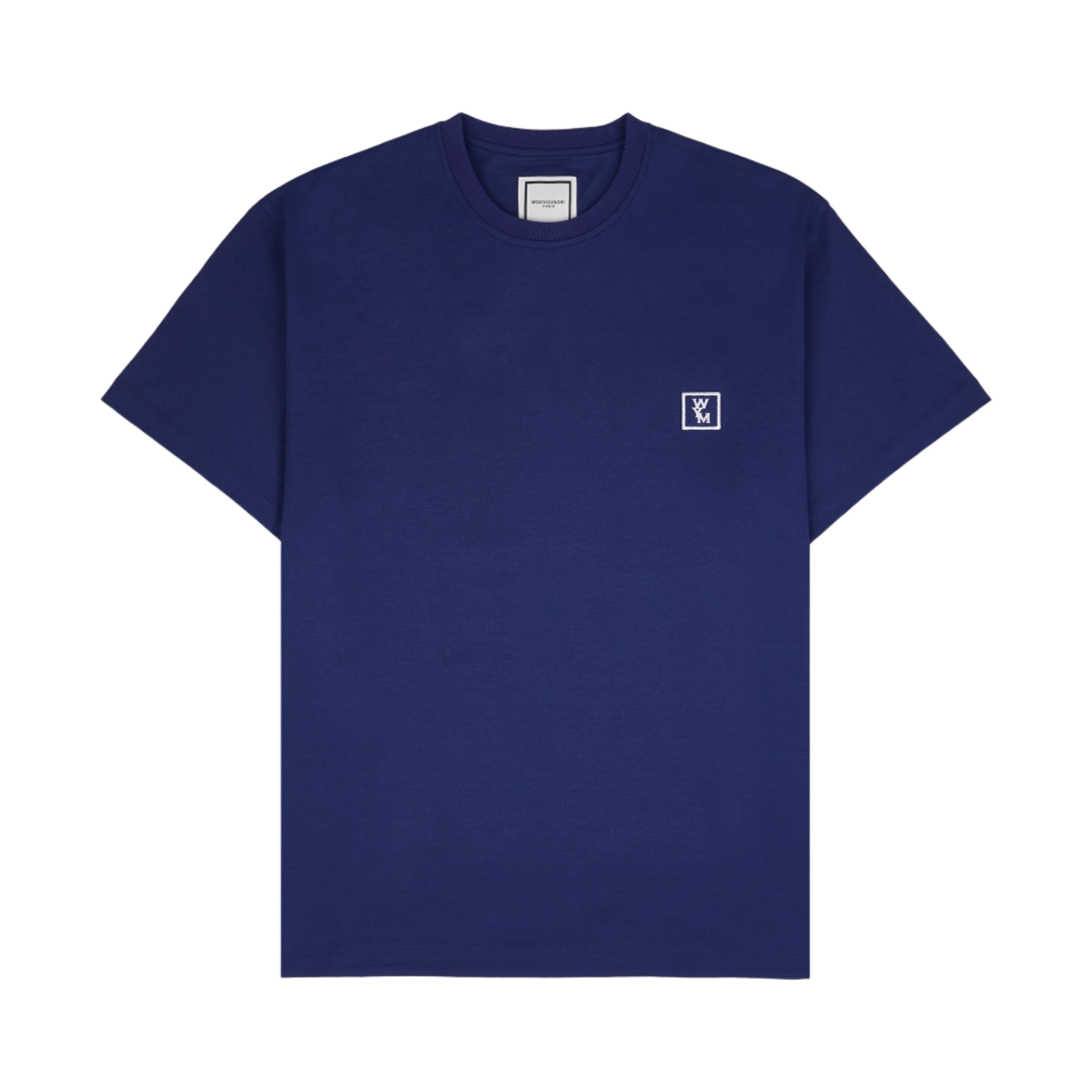 우영미 코튼 백로고 티셔츠 네이비 - 24SS(Wooyoungmi Cotton Back Logo T-Shirt Navy - 24SS) - 2