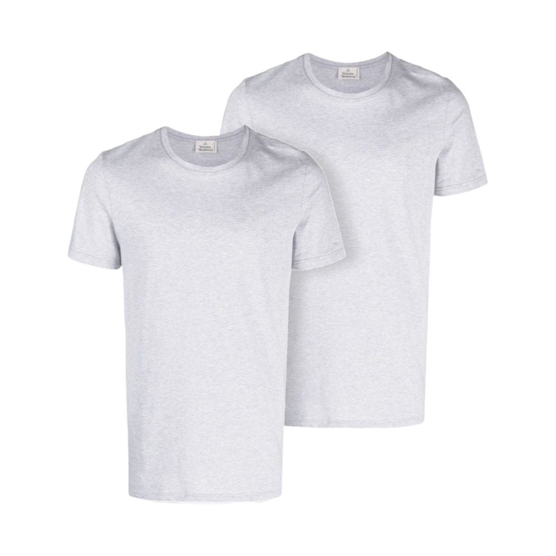 81060008-J001O-P401 Vivienne Westwood Organic Cotton T-Shirt Grey (2 Pack)