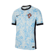 Nike Portugal 2024/25 Dri-Fit ADV Match Away Authentic Jersey Sail University Blue (Non Marking Ver.)