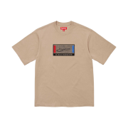 Supreme Intarsia Label S/S Top Tan - 24SS