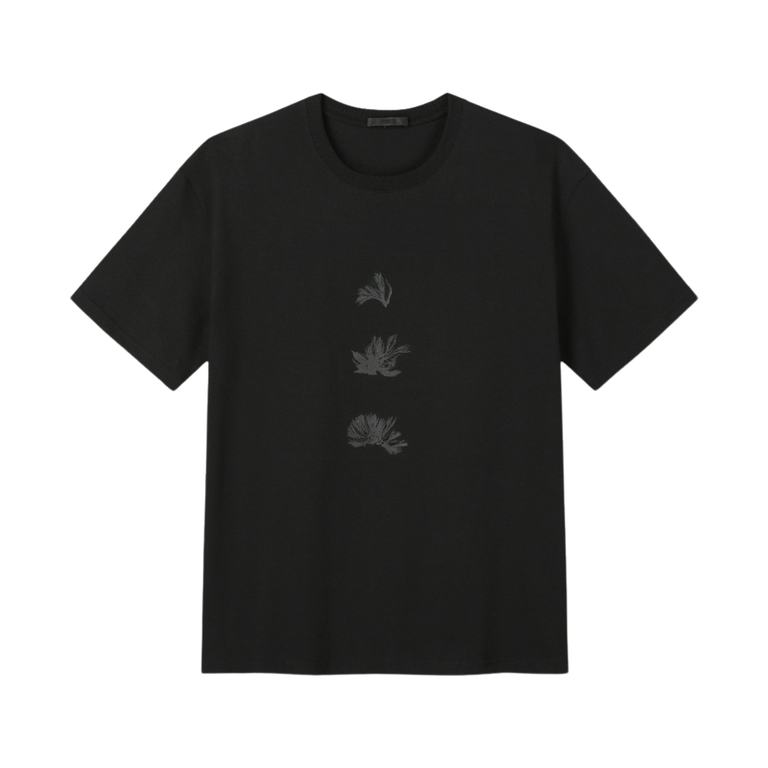 다이브인 다이브 그래픽 숏 슬리브 블랙
