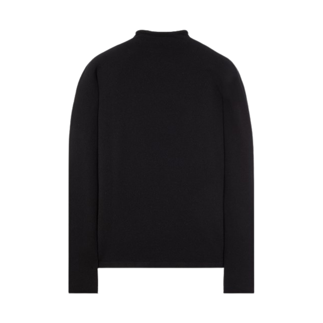 스톤 아일랜드 549GA 스텔리나 램스울 모크 터틀넥 니트 블랙 - 23FW(Stone Island 549GA Stellina Lambswool Mock Turtleneck Knit Black - 23FW) - 2
