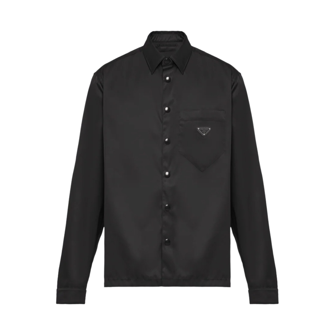 SC514-1WQ8-F0002 Prada Re-Nylon Shirt Black