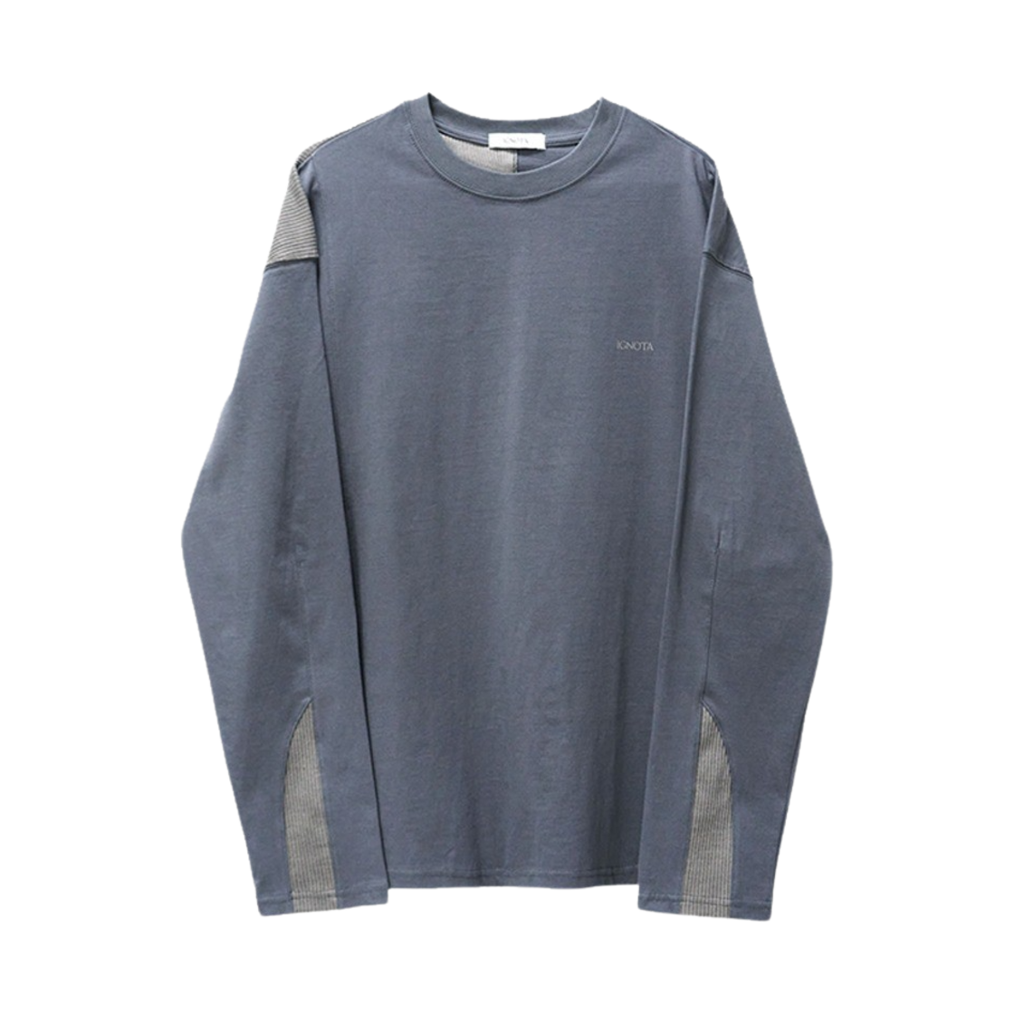 이그노타 코어:8 타입.1 워프 롱 슬리브 티셔츠 차콜