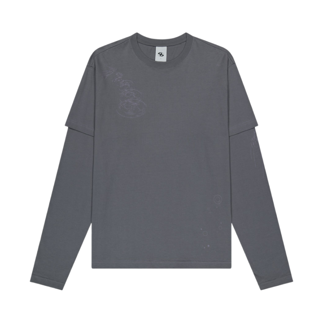 SG2403LT01CH Sansan Gear Anatome Long Sleeves Charcoal - 24FW