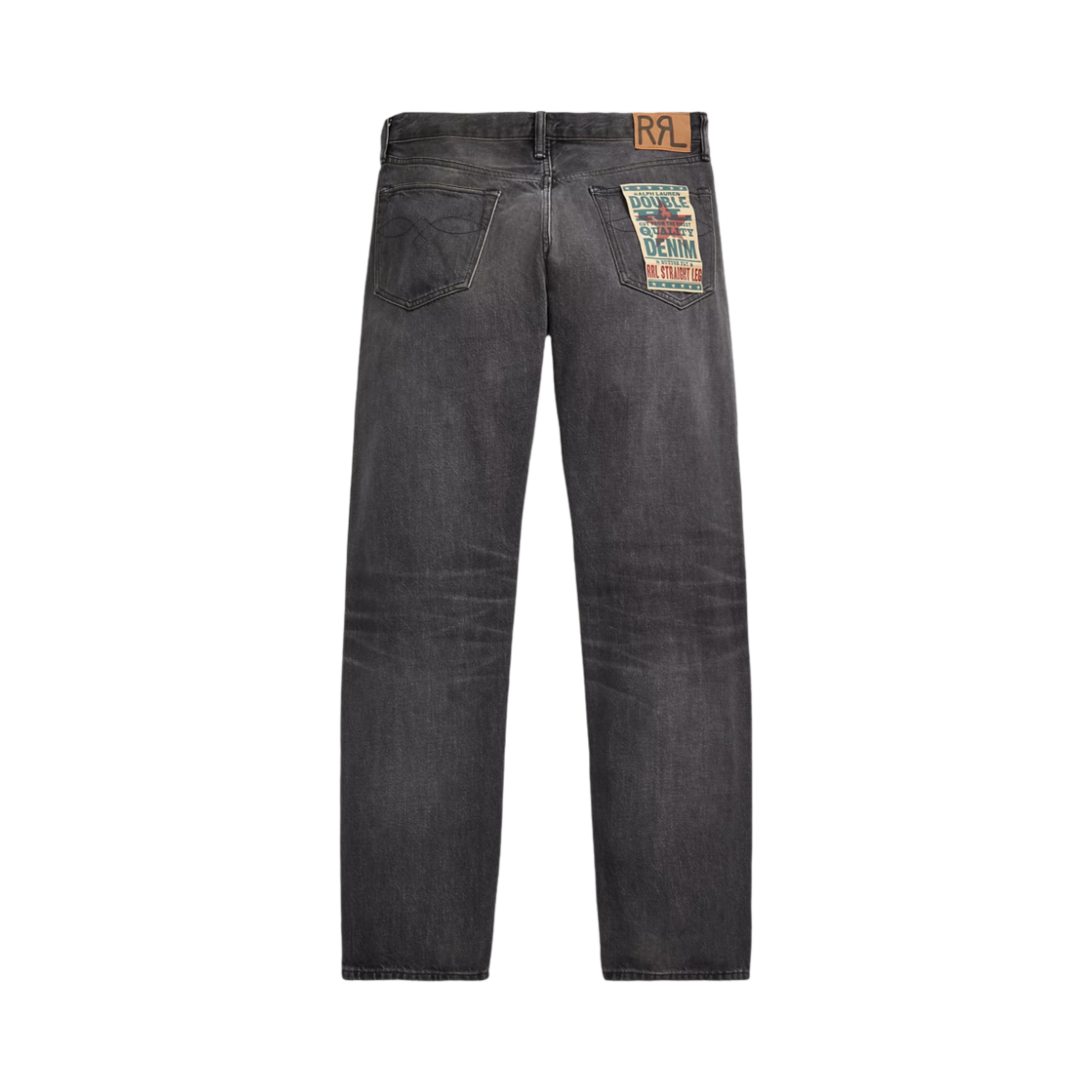 더블알엘 스트레이트 핏 진 더스티 블랙 워시(Double RL Straight Fit Jeans Dusty Black Wash) - 2