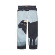 Supreme x Damien Hirst Painter Jean Black - 25SS