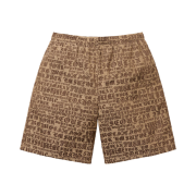 Supreme Cities Jacquard Shorts Tan - 25SS