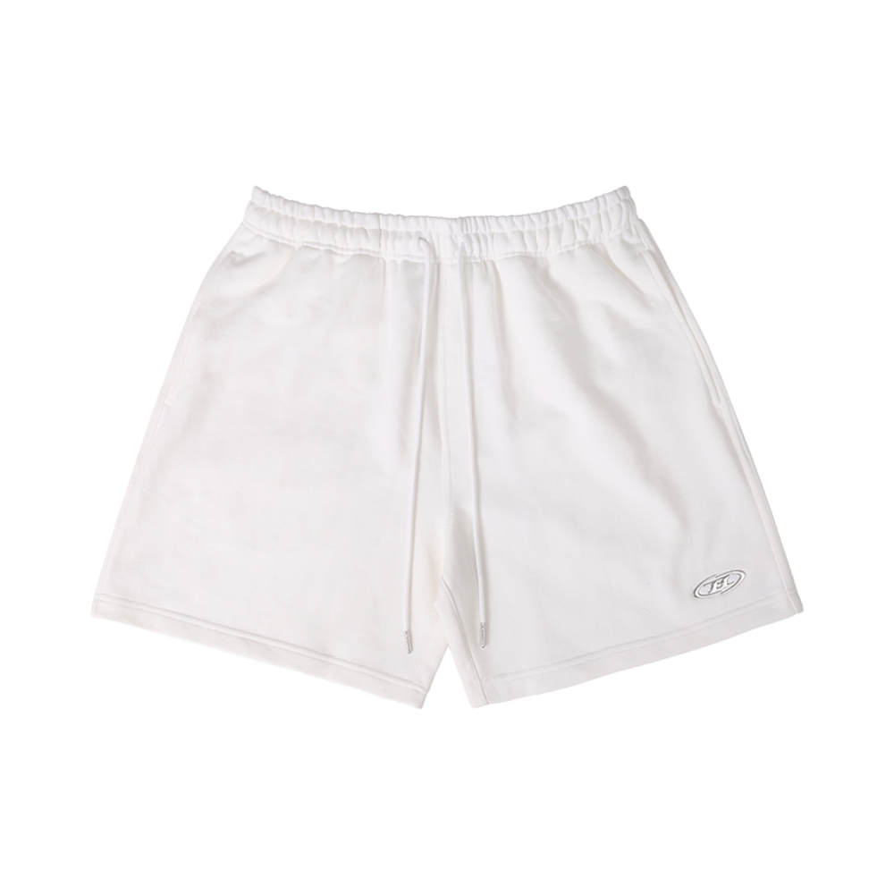 본투윈 크롬 B 하프 팬츠 SHORT VER 화이트(BORN TO WIN Chrome B Half Pants_Short Ver White)