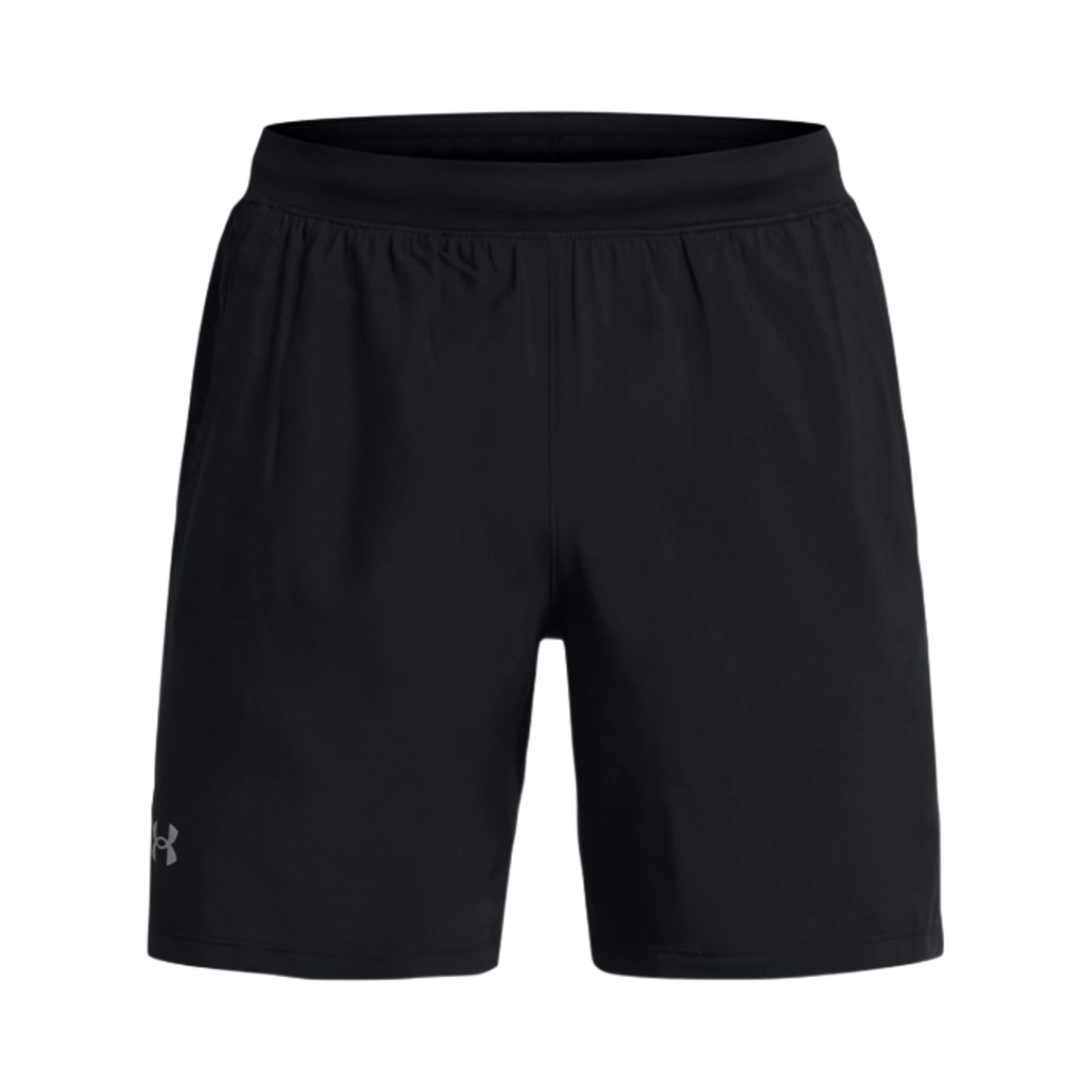 언더아머 런치 7인치 쇼츠 블랙 리플렉티브(Under Armour Launch 7 Inch Shorts Black Reflective)