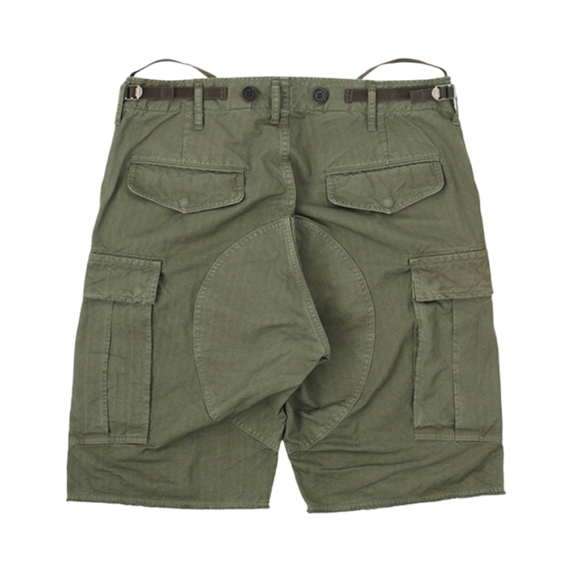 비즈빔 아이거 생션 쇼츠 HBT 올리브 - 23SS | Visvim | KREAM