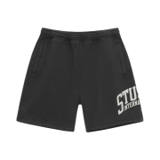 Stussy Fleece International Shorts Washed Black