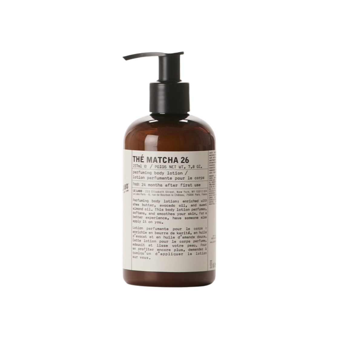 르라보 떼 마차 26 퍼퓨밍 바디 로션 237ml(Le Labo The Matcha 26 Perfuming Body Lotion 237ml)