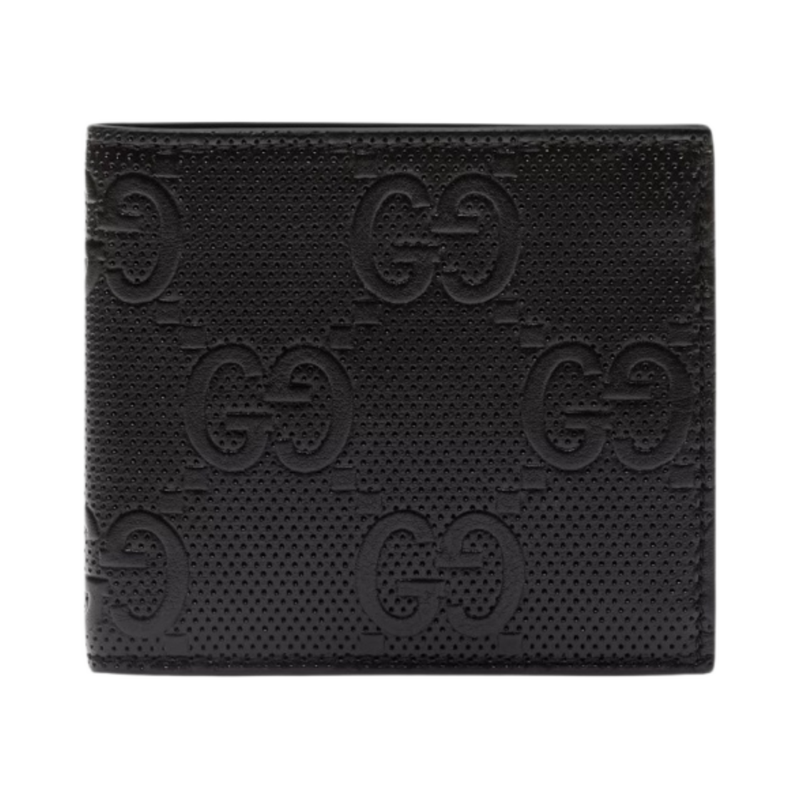 구찌 GG 엠보스 코인 반지갑 블랙(Gucci GG Embossed Bi-Fold Coin Wallet Black) - 1