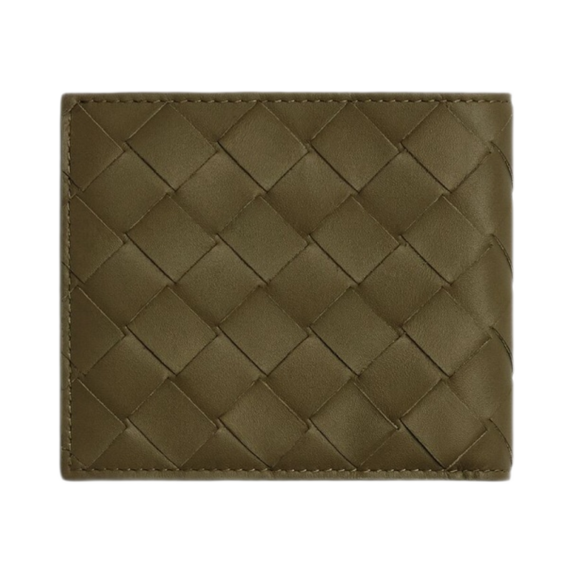 보테가 베네타 인트레치아토 반지갑 머드(Bottega Veneta Intrecciato Bi-Fold Wallet Mud) - 3