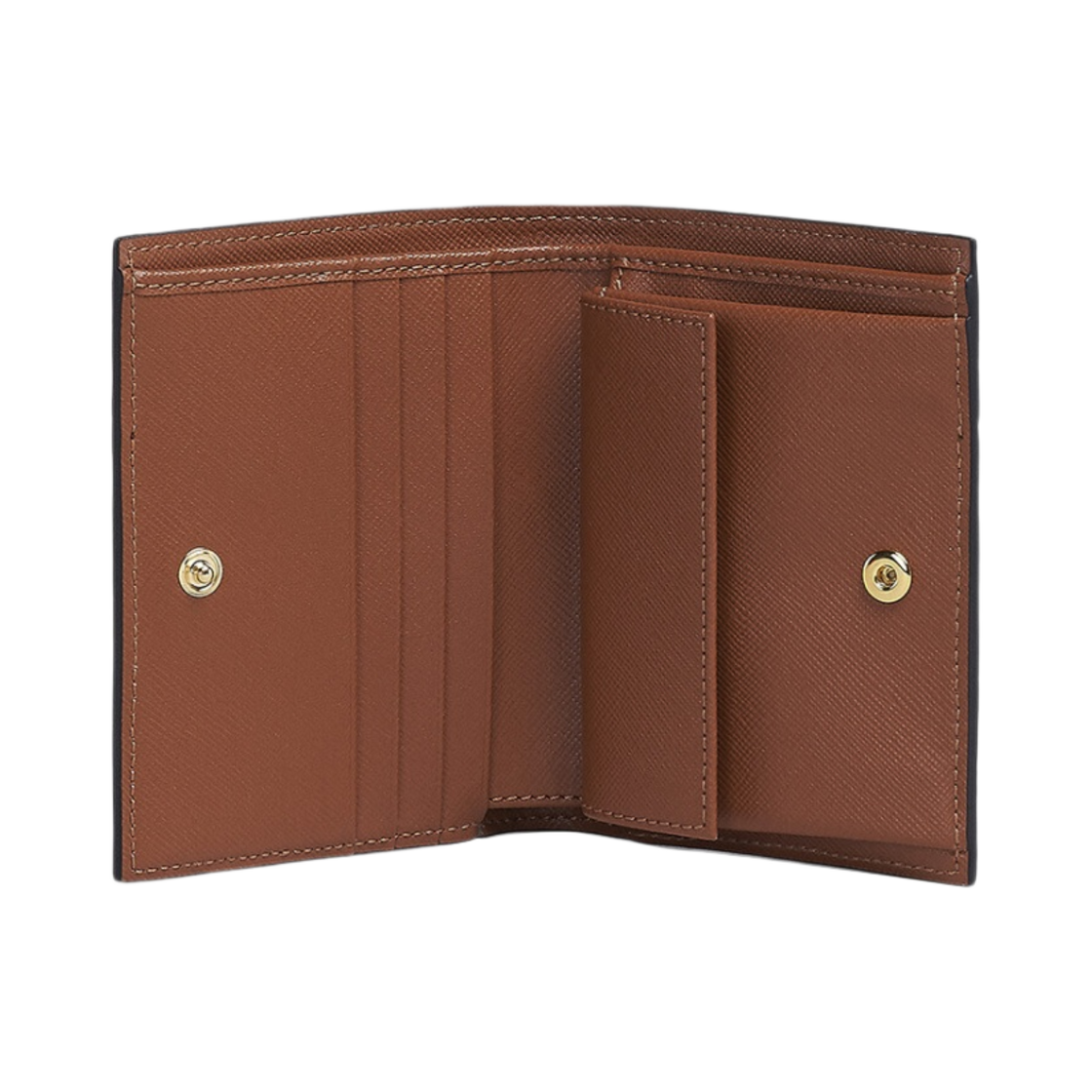 마르니 사피아노 반지갑 블루블랙 쉘 모카(Marni Saffiano Bi-Fold Wallet Blublack Shell Moca) - 2