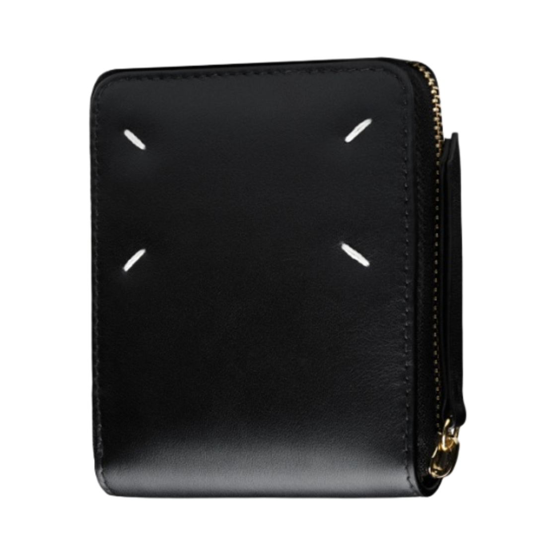메종 마르지엘라 레더 집어라운드 지갑 스몰 블랙(Maison Margiela Leather Zip-Around Wallet Small Black) - 1