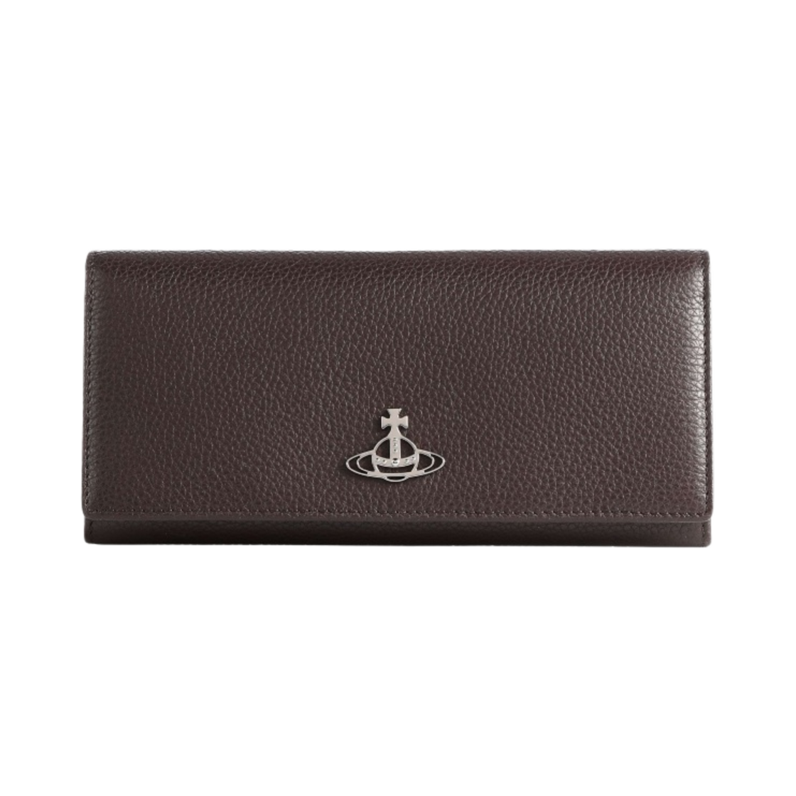비비안 웨스트우드 조르단 장지갑 그라인드 카우 레더 다크 브라운(Vivienne Westwood Jordan wallet Grained Cow Leather Dark Brown) - 1
