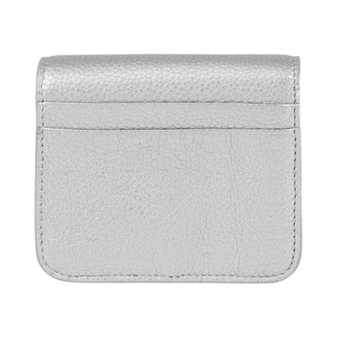 발렌시아가 캐쉬 플랩 코인 앤 카드 홀더 실버(Balenciaga Cash Flap Coin and Card Holder Silver) - 3