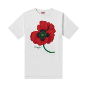 Kenzo Poppy T-Shirt White