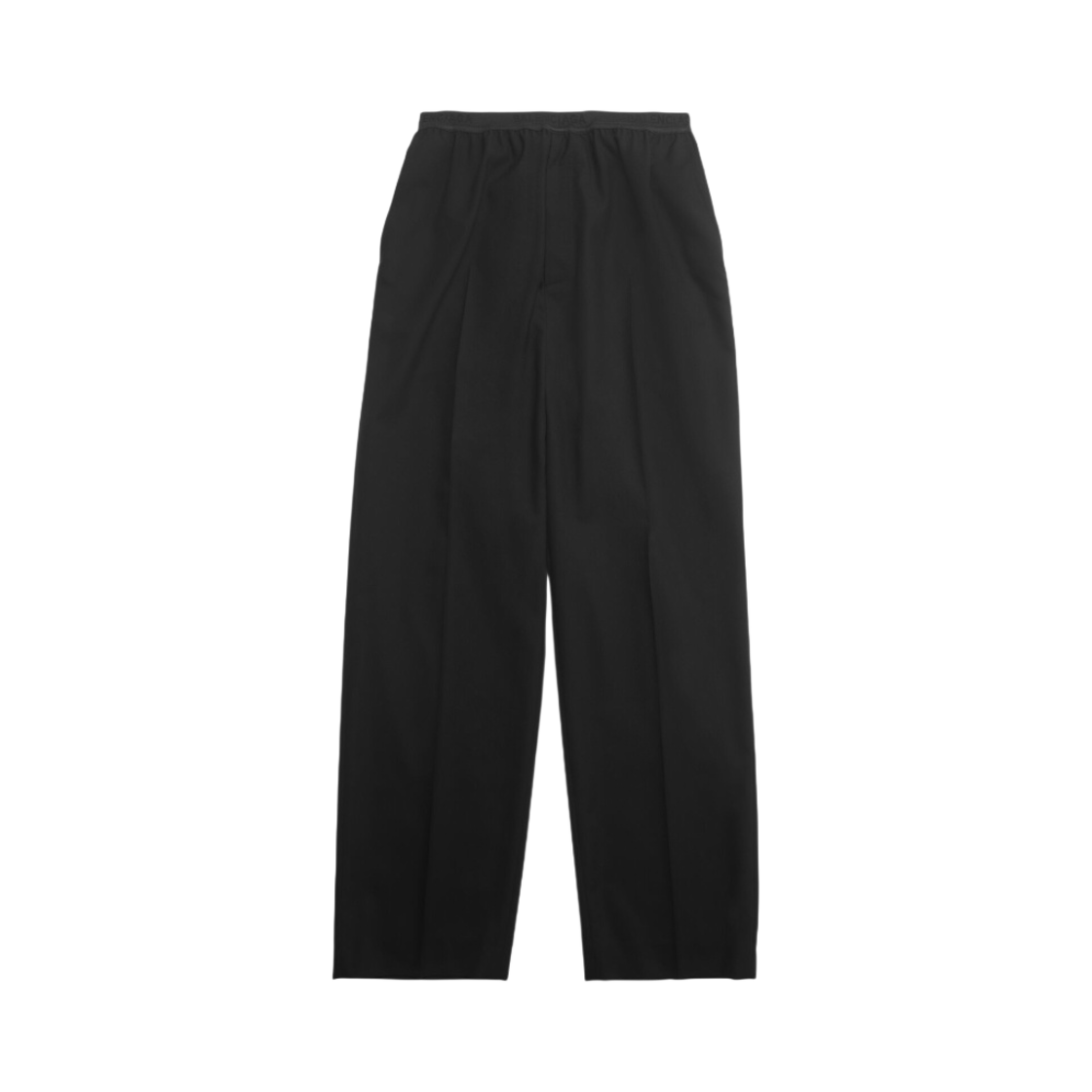 (W) 발렌시아가 엘라스틱 팬츠 블랙((W) Balenciaga Elastic Pants Black) - 1