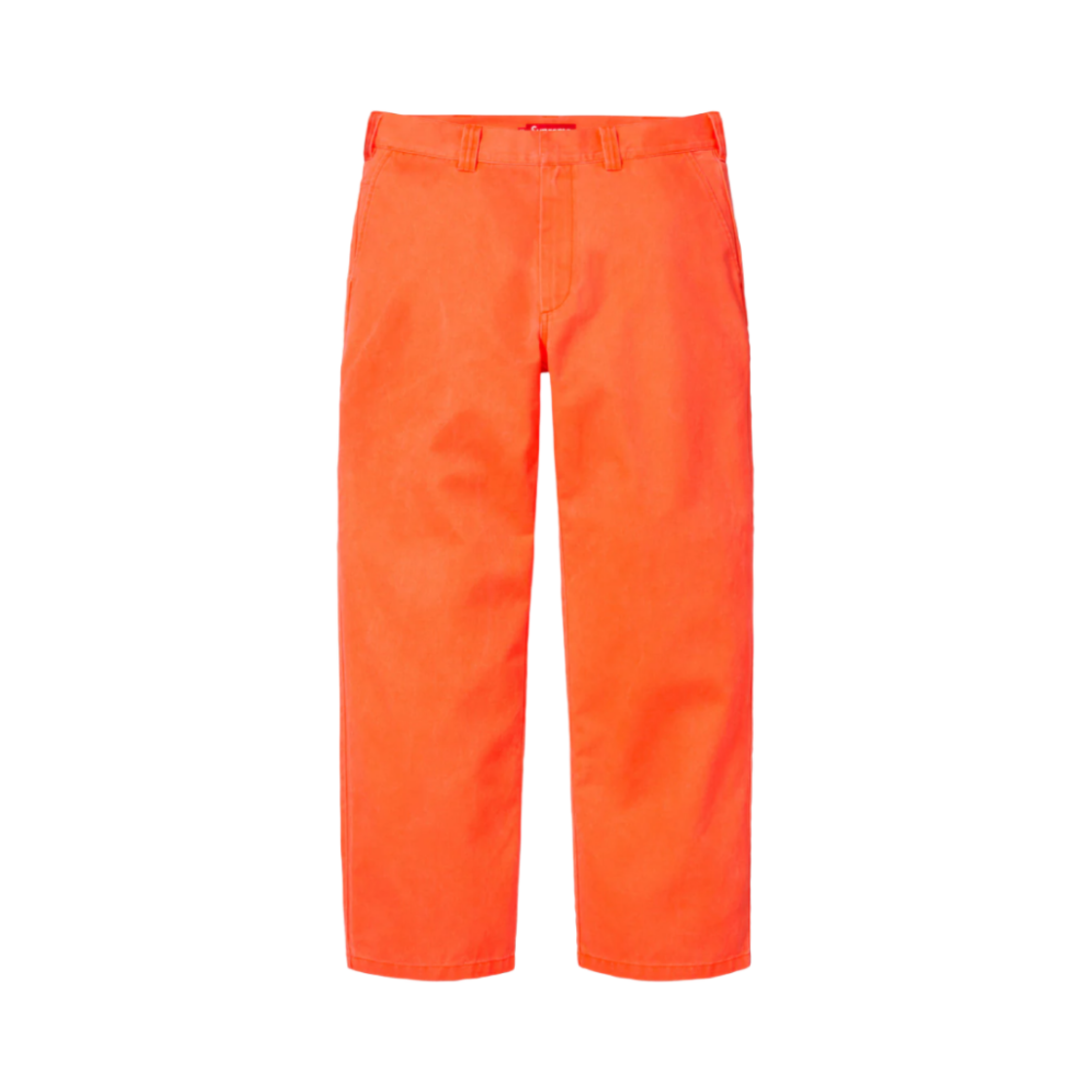 슈프림 워크 팬츠 오렌지 - 24FW