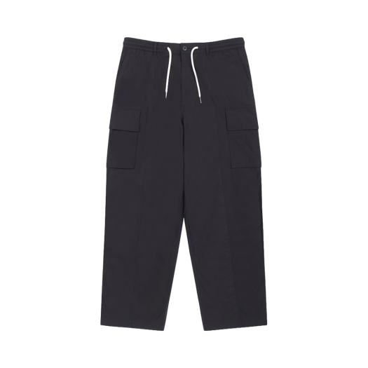 J3PNM25221BKX AMOUPRE Straight Cargo Pants Black