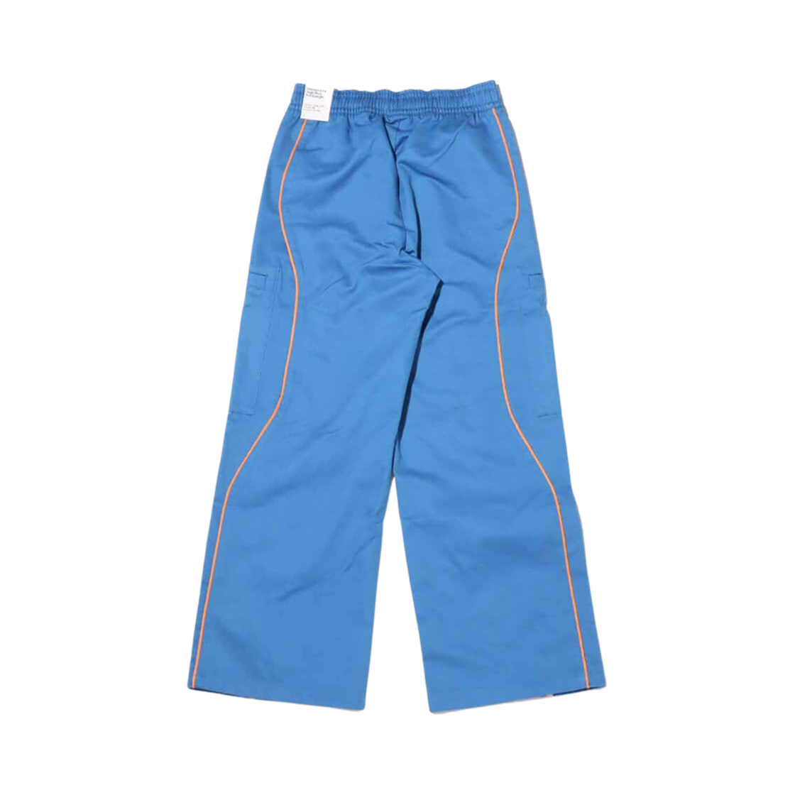 (W) 나이키 NSW 하이 웨이스트 우븐 팬츠 스타 블루 브라이트 만다린 - 아시아((W) Nike NSW High Waisted Woven Pants Star Blue Bright Mandarin - Asia) - 2