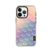 Casetify x IAB Studio iPhone White Monogram Logo Impact Case Aurora