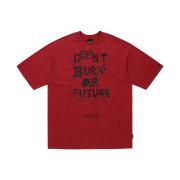 Ajobyajo PBA DBOF Collage T-Shirt Burgundy