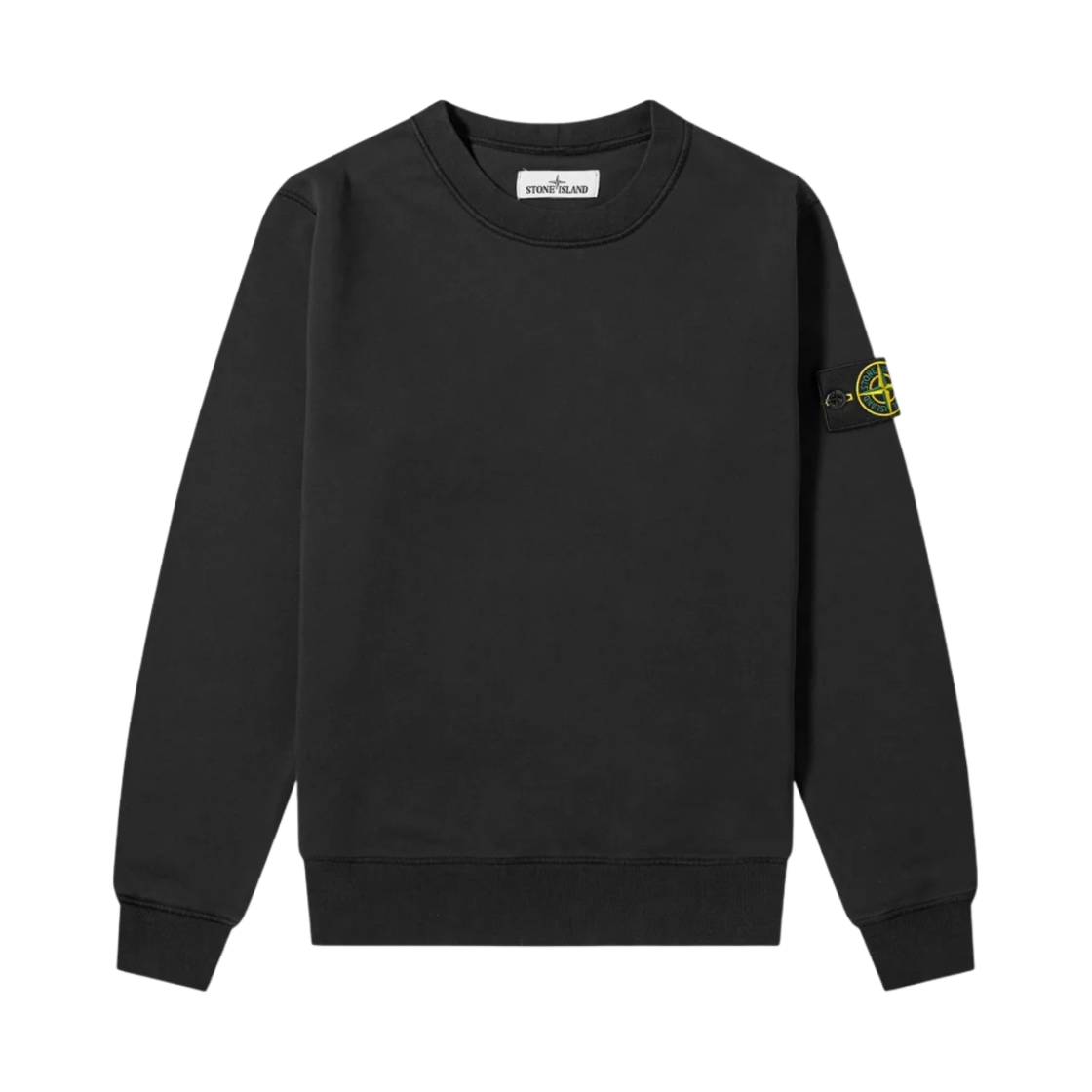 스톤 아일랜드 63051 크루넥 스웨트셔츠 블랙 - 20SS(Stone Island 63051 Crewneck Sweatshirt Black - 20SS) - 1