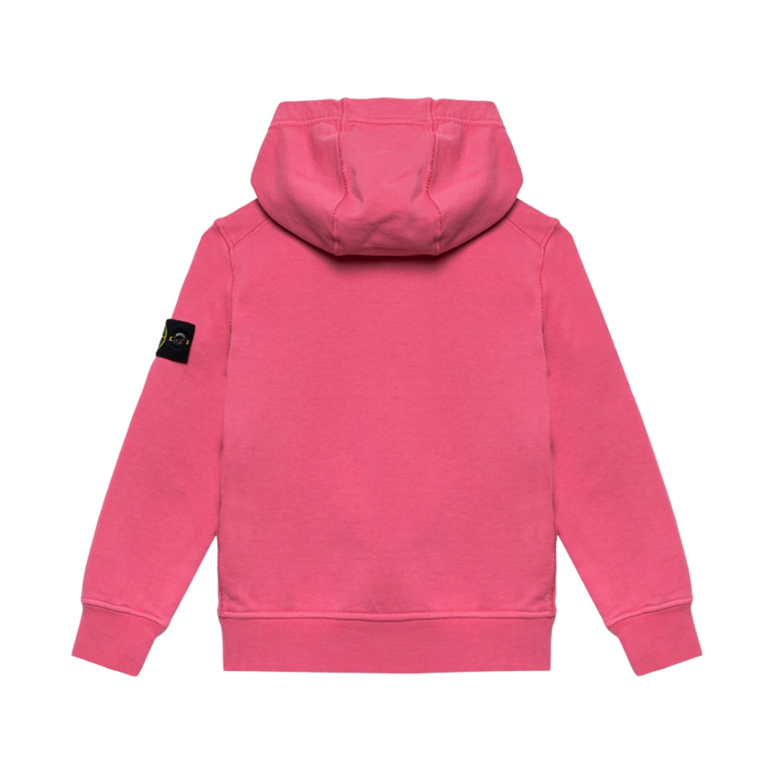 761661640-V0087 (Kids) Stone Island 61640 Cotton Fleece Hooded Sweatshirt Cyclamen - 22SS - #2