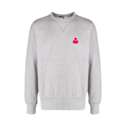 Isabel Marant Mike Sweatshirt Grey Fuchsia - 21FW