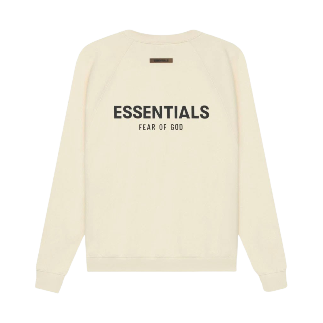에센셜 풀오버 크루넥 스웨트셔츠 크림 - 21SS