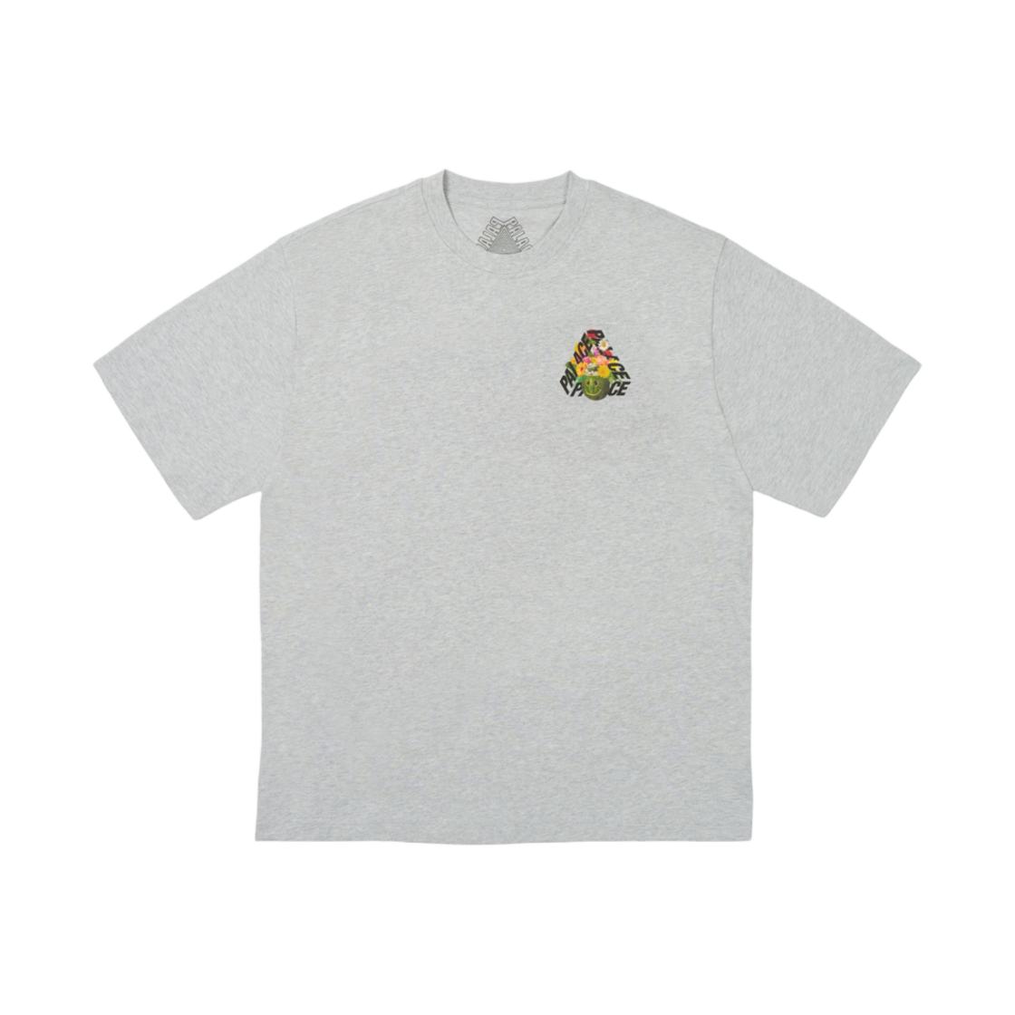 팔라스 P-3 펀치 티셔츠 그레이 말 - 24FW(Palace P-3 Punch T-Shirt Grey Marl - 24FW) - 2