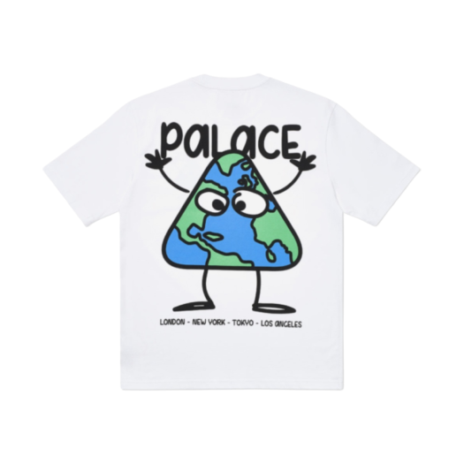 Palace Globlerone T-Shirt White - 20SS