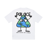 Palace Globlerone T-Shirt White - 20SS