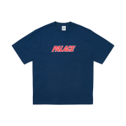 Palace Heavy Font T-Shirt Navy - 25SS