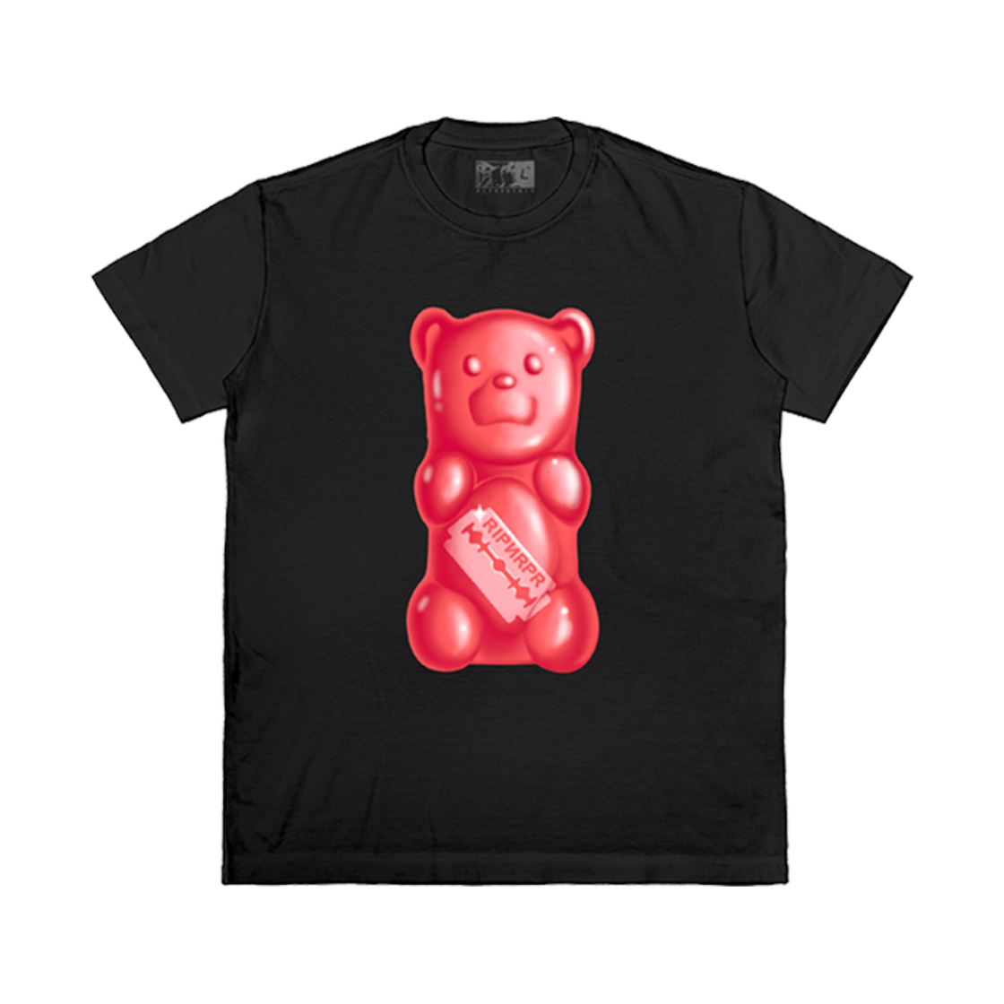 RNR24STPTS003BK R&Co. RNR Jelly Unisex Knit Top Black