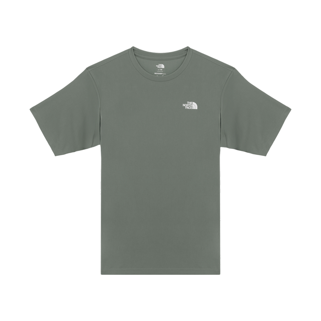 NT7UR20B The North Face Recovery S/S Round T-Shirt Grayish Khaki - 25SS