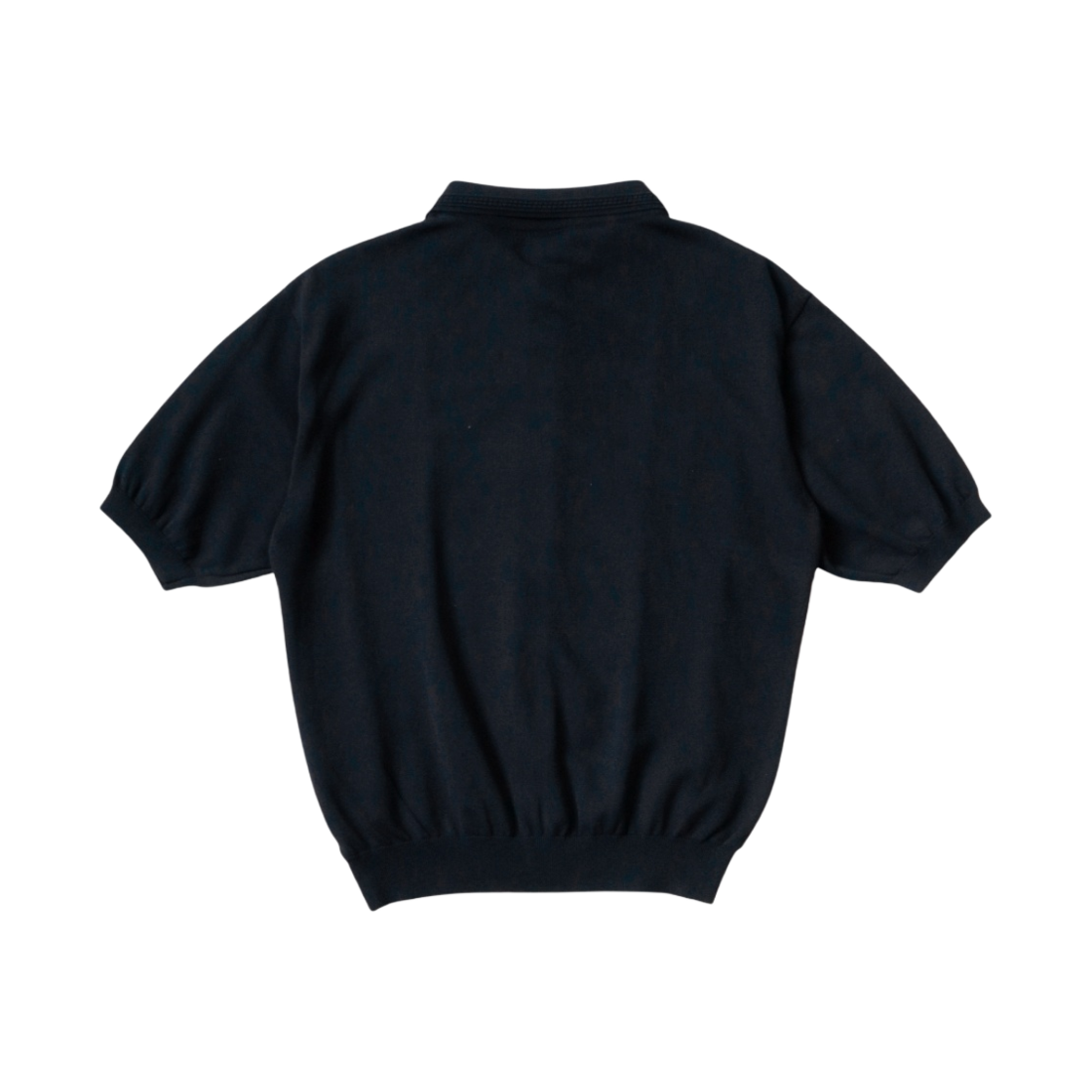 캐피탈 14G 코튼 니트 오이스터 알로하 폴로 블랙(Kapital 14G Cotton Knit Oyster Aloha Polo Black) - 2
