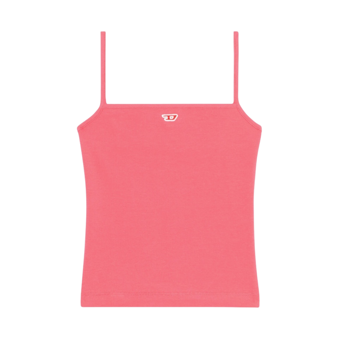 (W) 디젤 T-홉-D 로고 탱크탑 핑크