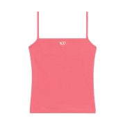 (W) Diesel T-Hop-D Logo Tank Top Pink