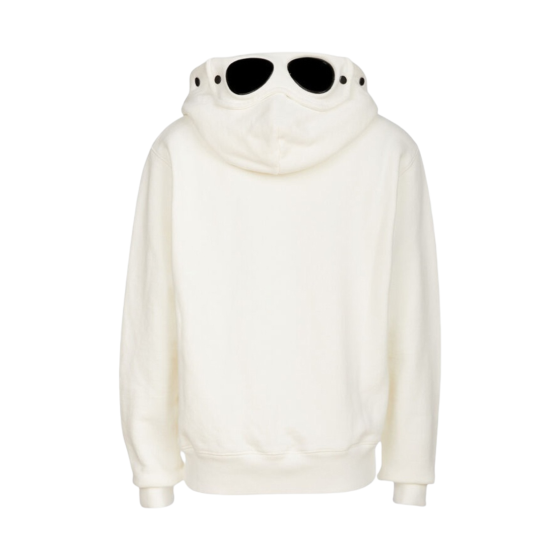 (키즈) C.P. 컴퍼니 U16 베이직 플리스 고글 스웨트셔츠 거즈 화이트 - 23SS((Kids) C.P. Company U16 Basic Fleece Goggle Sweatshirt Gauze White - 23SS) - 2